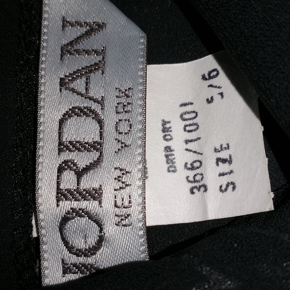 Jordan woman's size 5/6 shear blouse with faux gems/sequins- NWOT - Picture 2 of 11